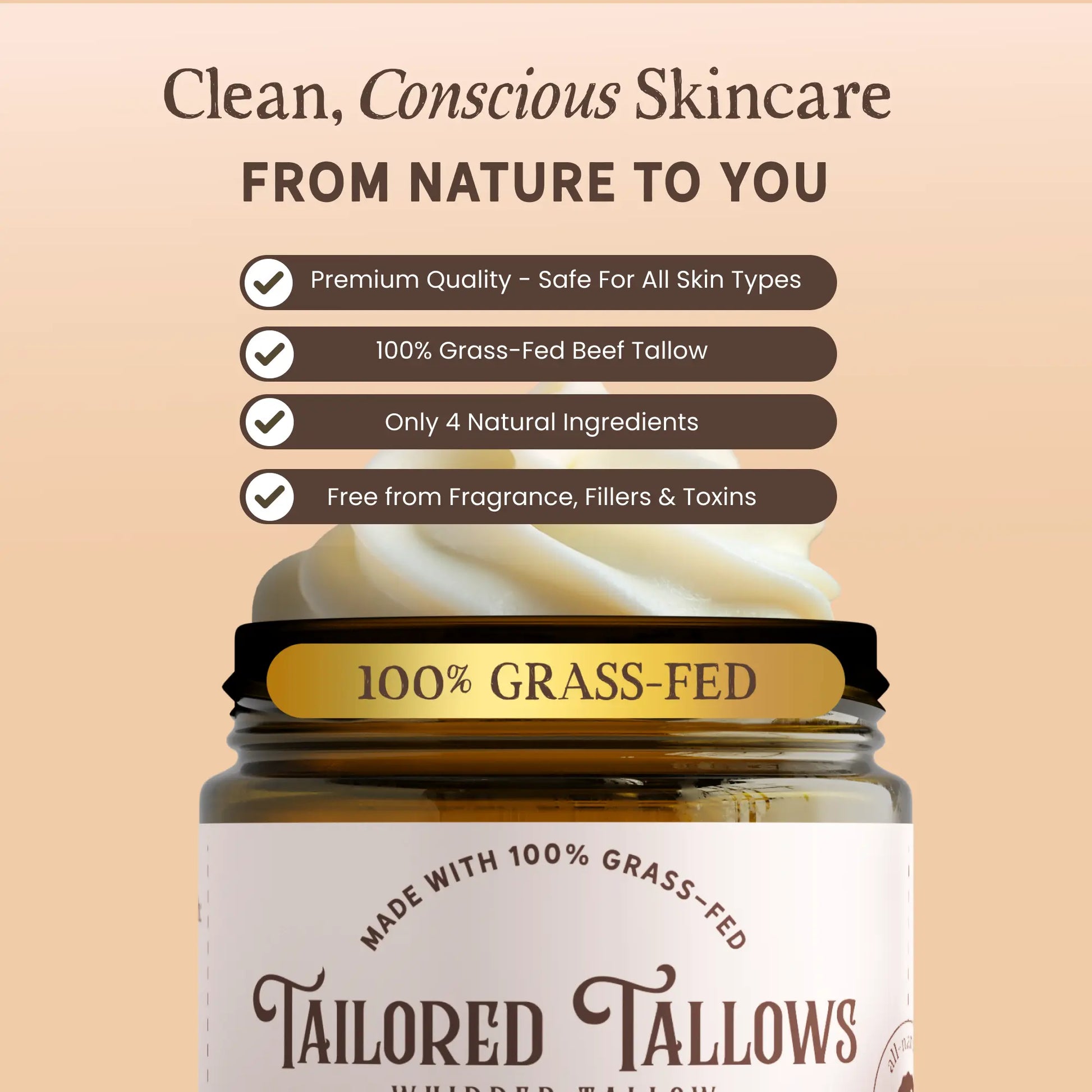 Tailored Tallows – 100% Grass-Fed Whipped Tallow My Store